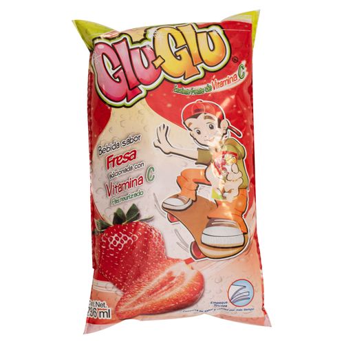 Bebida La Perfecta Glu Glu Fresa - 235Ml