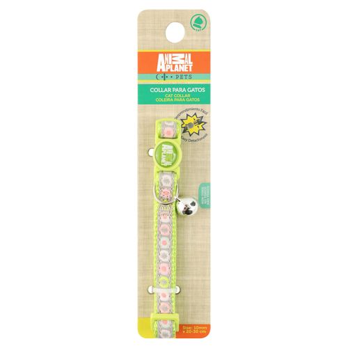 Collar? Para? Gato Rosado 1Ea