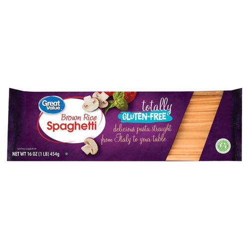 Pasta Great Value, Libre de gluten -454g