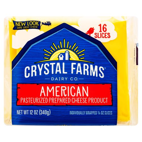 Queso Americano Crystal Farms - 340 g