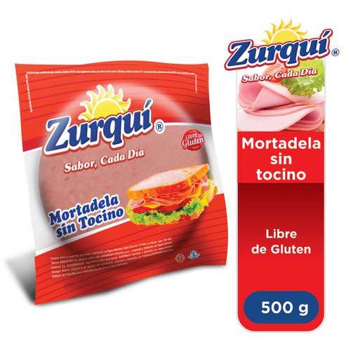 Mortadela Zurquí sin tocino -500 g