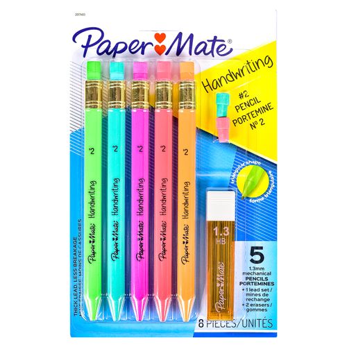Lapiz Mecanico Paper Mate- 5 Unidades