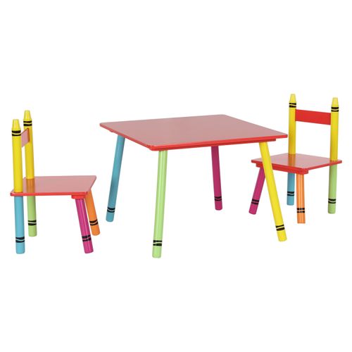 Set De Mesa Y 2 Sillas Mainstays Kids, 67*69.5*10Cm, 4314096Wcen