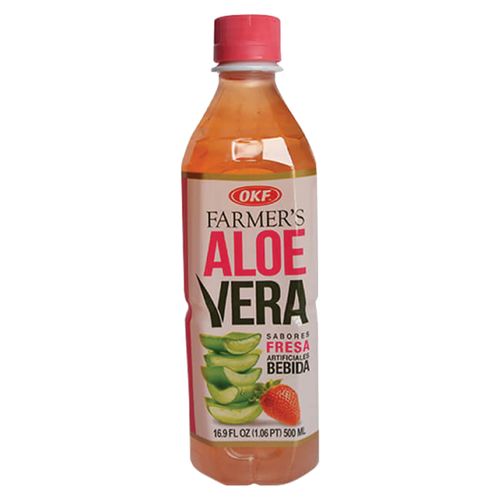Bebida Okf Aloe Vera Farmers Fresa - 500Ml