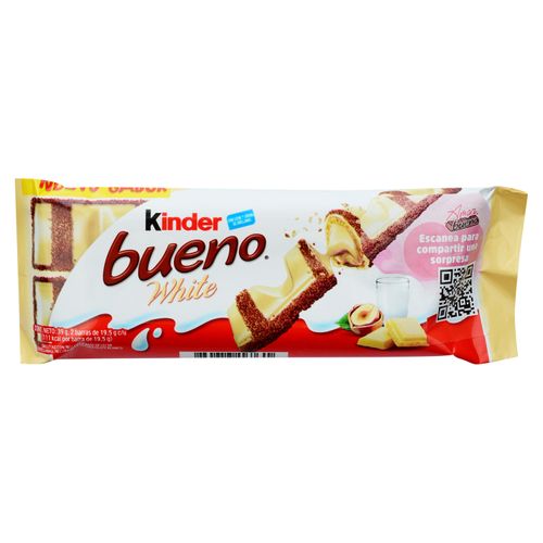 Chocolate Kinder Bueno White 43 - 7Gr