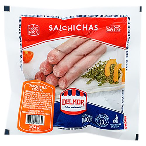 Salchicha Coctel Delmor - 454 g