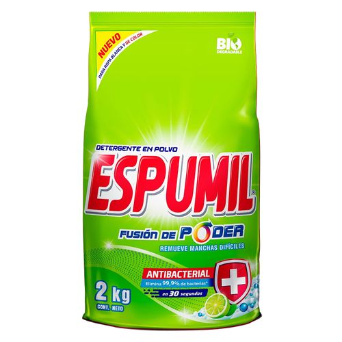 Detergente Espumil En Polvo Explosion De Limpieza Con Aroma Citric- 2000gr