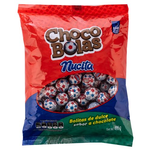 Chocolate Nucita Choco Bolas Bolsa - 495 g