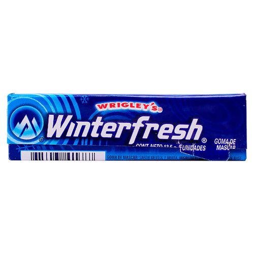 Barra De Chicle Wrigley Sabor Refrescante - 13.5 g