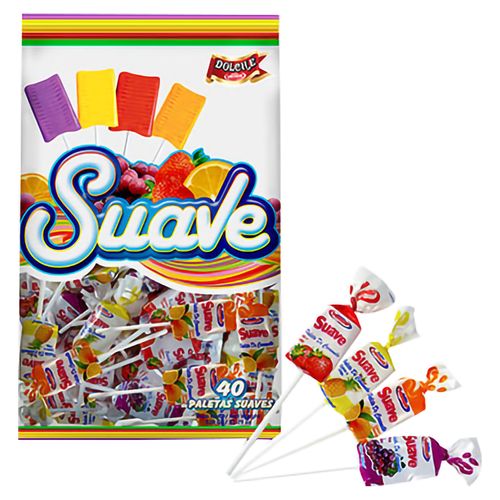Paleta De Caramelo Venus Suave Sabor A Frutas - 320 g