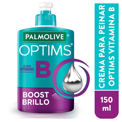 Crema Para Peinar Palmolive Optims Vitamina B, Extra Nutrición - 150ml