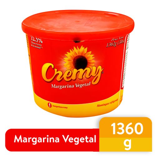 Margarina Cremy Vitaminada Taza - 1360g