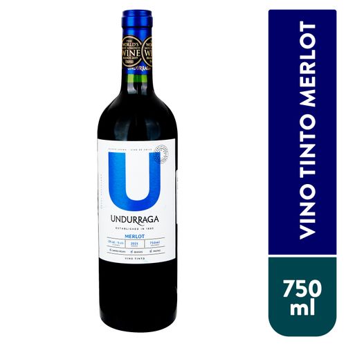 Vino Undurraga Tinto Merlot -750 ml