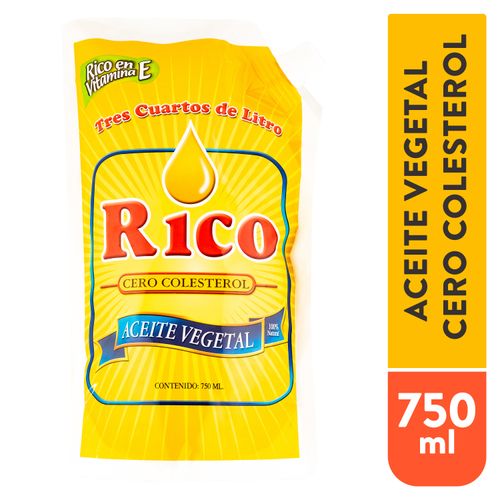 Doy Pack Aceite Rico Vegetal - 750ml