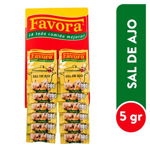 Sal De Ajo Favora Ristra Favora  - 5 g
