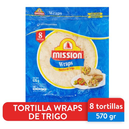 Mission Tortilla Wraps 5ea 356g