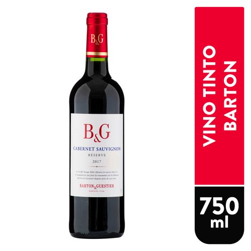 Vino Tinto Barton Y Guestier Cabernet Sauvignon - 750 ml