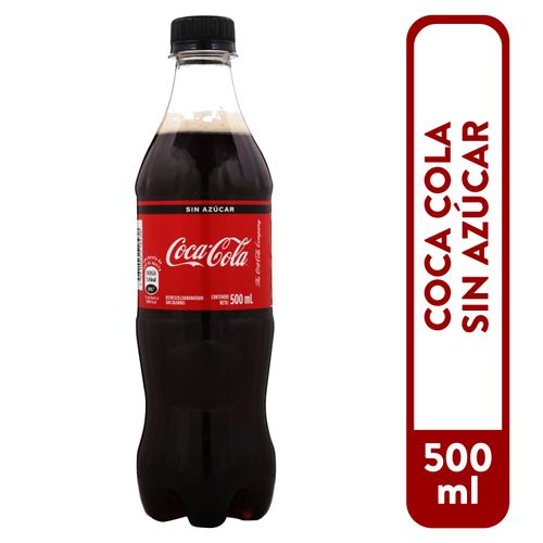 Gaseosa Coca Cola azúcar - 500 ml