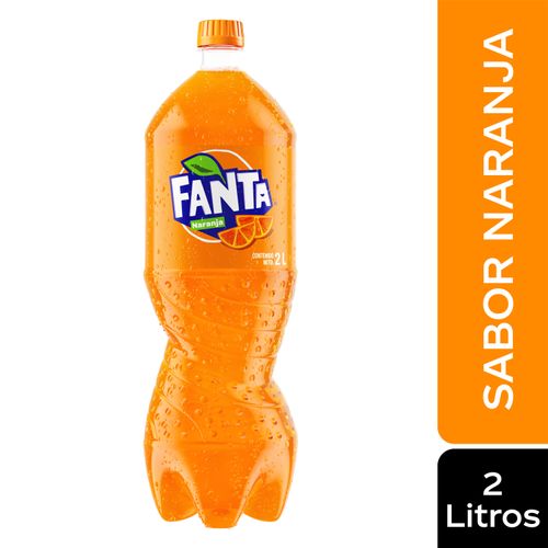 Gaseosa Fanta Naranja regular - 2 L