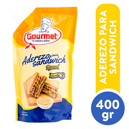 Aderezo Gourmet Sándwich Spread Doy Pack - 400 g