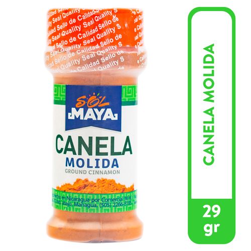 Canela  Molida Sol Maya Frasco - 29 g