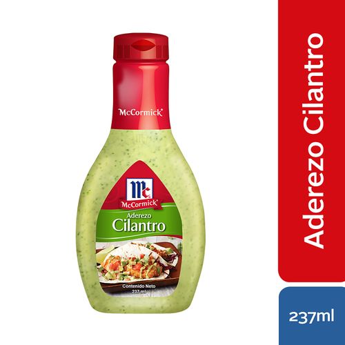 Aderezo P/Ensalada Cilantro McCormick - 237ml