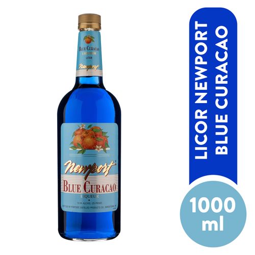 Mezcla Newport Licor Curacao Blue - 1000ml