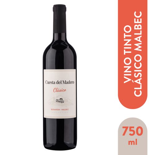 Vino Cuesta De Madero Tinto Clasico Malbec - 750 ml