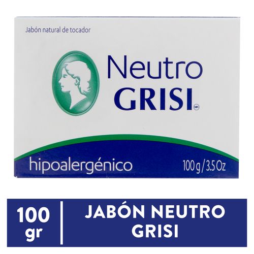 Jabón Grisi neutro hipoalergenico - 100 g