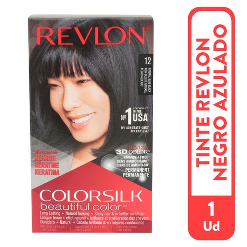Tinte Revlon Colorsilk Negro Azulado - 1 Ud