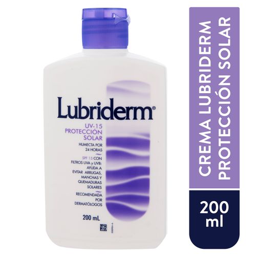 Crema Lubriderm humectante con FPS 15 - 200 ml
