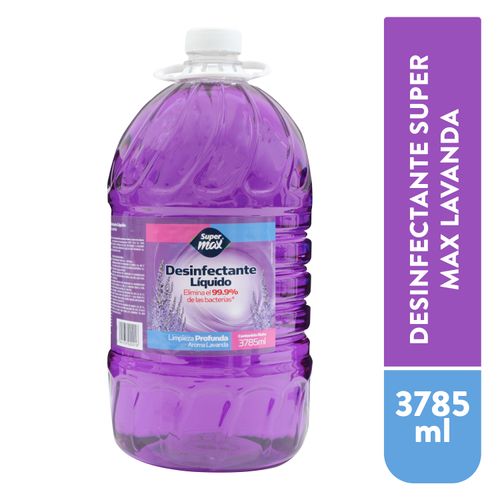 Desinfectante Super Max aroma lavanda - 3780 ml