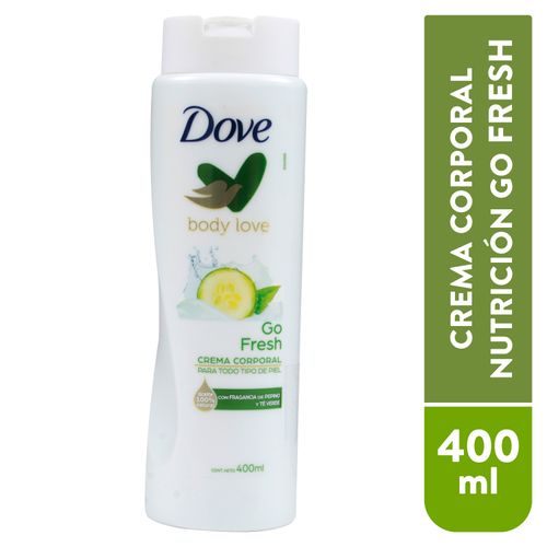 Crema Dove Corp Nutricion Go Fresh 400Ml