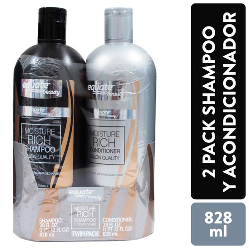 Pack Equate shampoo Y Acondicionador - 828ml