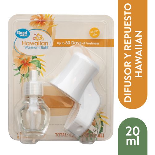 Difusor Great Value Y Repuesto Hawaiian - 20ml