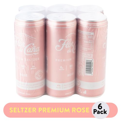 6Pk Seltzer Fdc Premium Rose 2130Ml