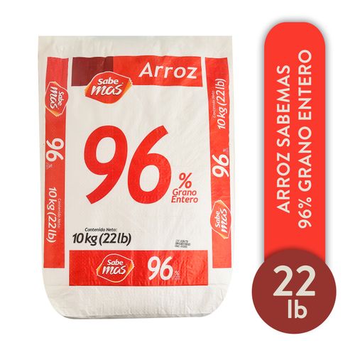 Arroz Sabemas 96 4 Saco 10000 Gr