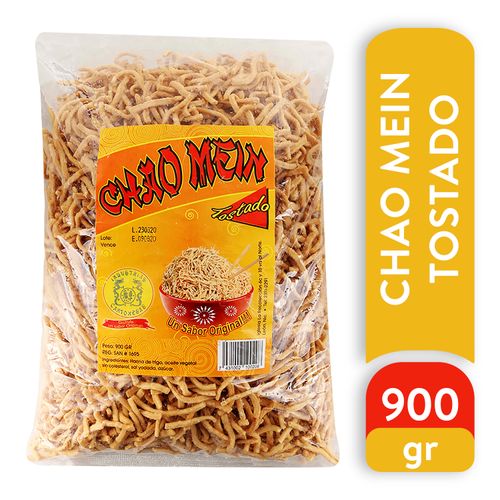 Chao Mein Cantonesas Tostado - 900 g