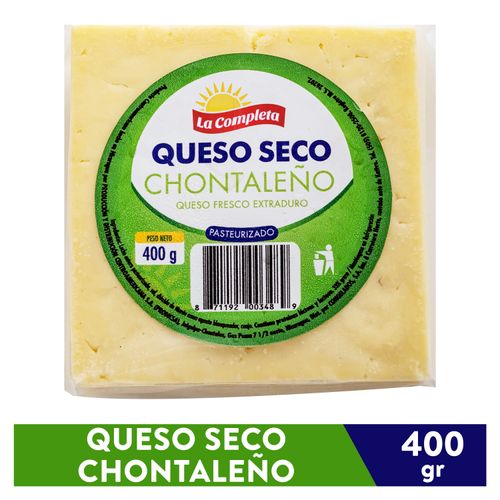 Queso La Completa Seco Chontaleno - 400 g