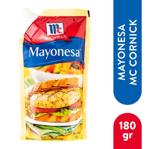 Mayonesa Mccormick Doypack  -180gr