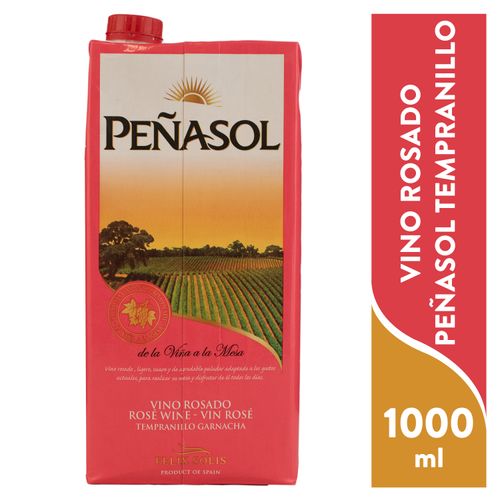 Vino rosado Peñasol caja - 1 L
