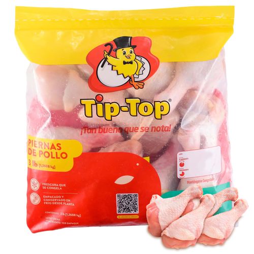 Piernas de Pollo Congeladas Tip Top - 3 lb