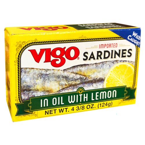 Sardinas Vigo En Aceite Oliva Con Limon