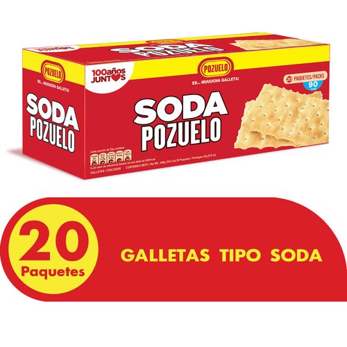 Galletas Soda Pozuelo -440g