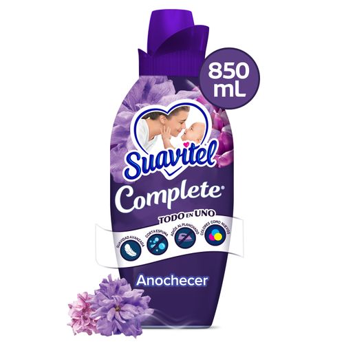 Suavizante de Telas Suavitel Complete Anochecer -850ml
