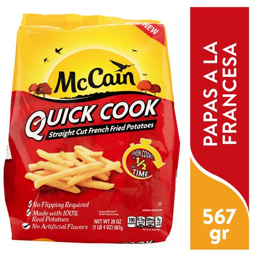 Papas Mccain Quick Cook Battered Straight Cut - 20oz