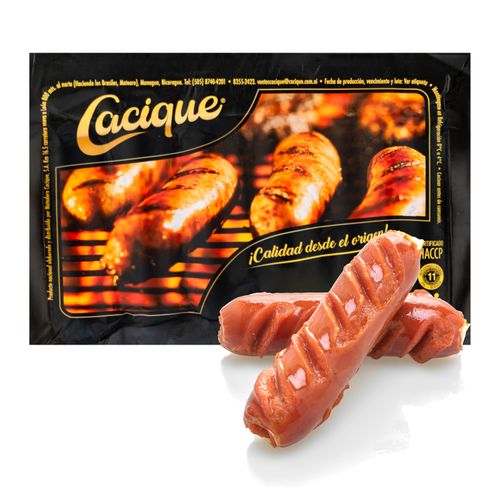 Chorizo de cerdo italiano Cacique empacado 6 uds - 454 g