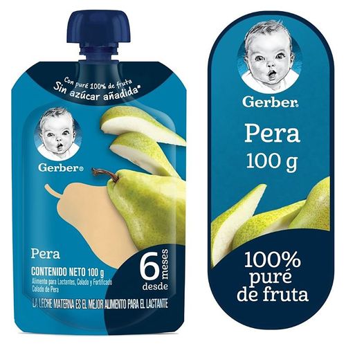 Colado Gerber De Pera Pouch -100gr