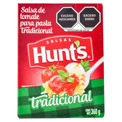 Salsa De Tomate Hunts Tradicional - 360 g
