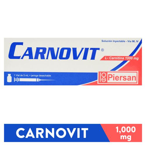 Carnovit Piersan Solucion Inyectable - 5ml